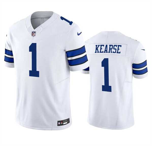 Men & Women & Youth Dallas Cowboys #1 Jayron Kearse White 2023 F.U.S.E. Vapor Limited Jersey->dallas cowboys->NFL Jersey